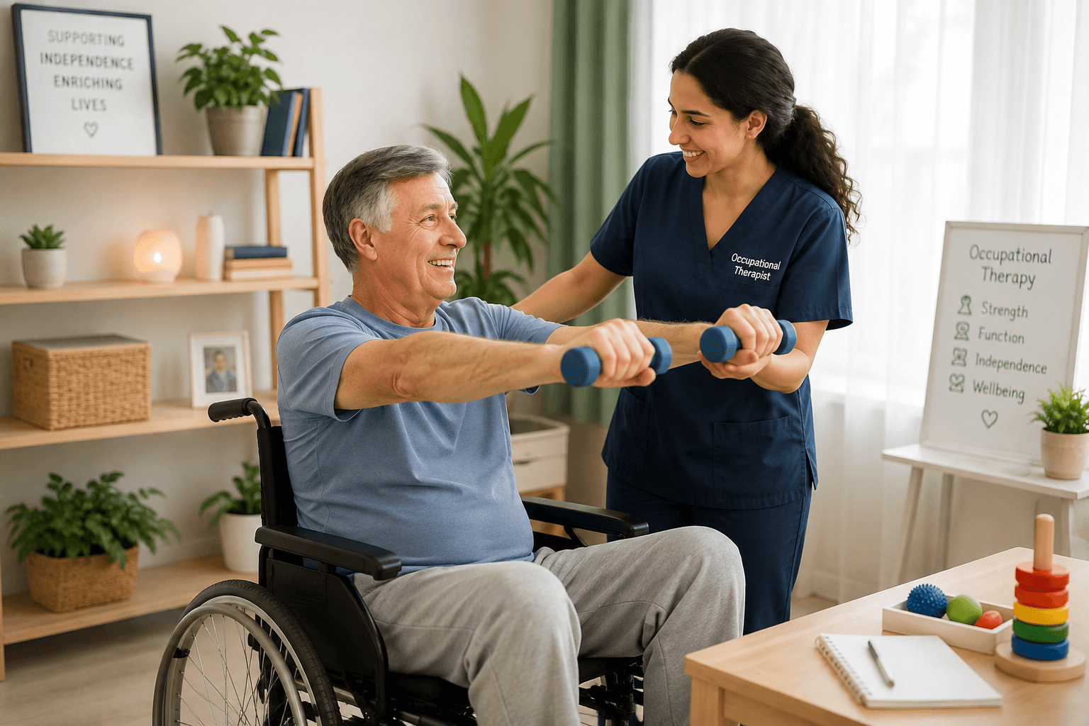 Occupational therapy support